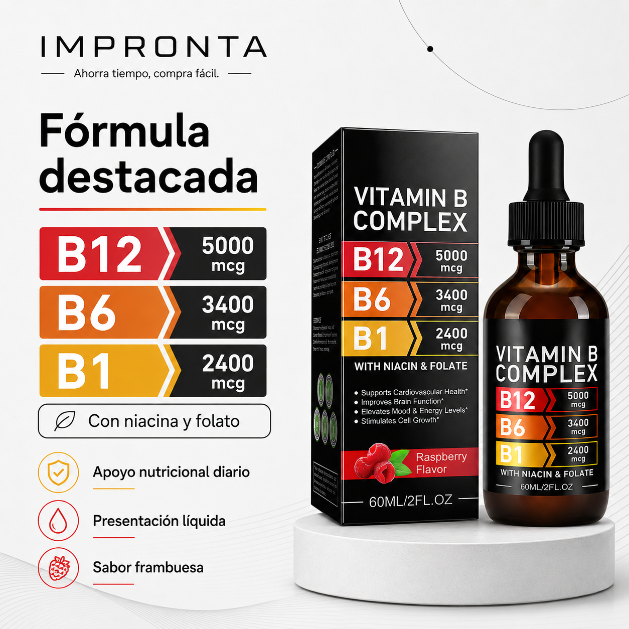Vitamina B Complex — Energía y Bienestar | Impronta