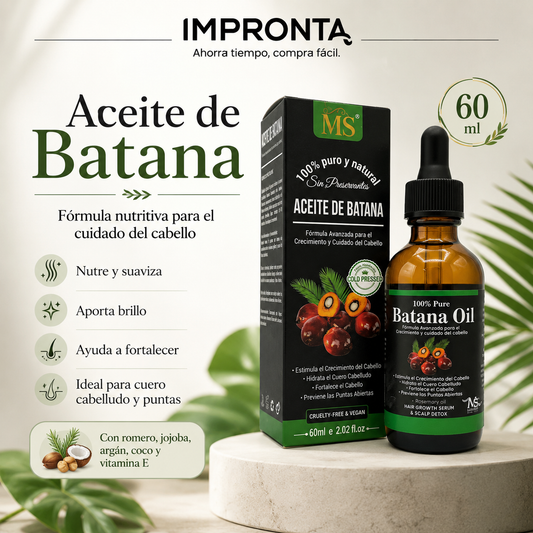 Aceite de Batana con Romero 60ml – Cuidado Capilar Nutritivo