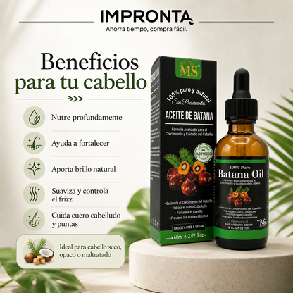 Aceite de Batana con Romero 60ml – Cuidado Capilar Nutritivo