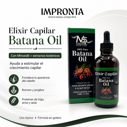 Elixir Capilar Batana Oil – Gotero Estimulante para Crecimiento y Fortalecimiento Capilar